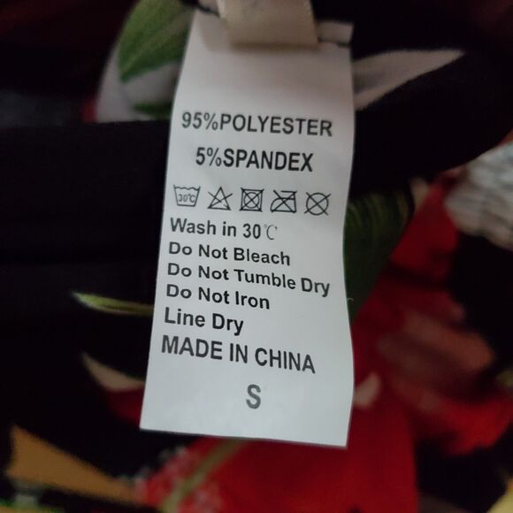 Sunrise Beachwear Hawaiian Cover Up Tropical Resort Sun Dress Women Small NWOT - Picture 8 of 9